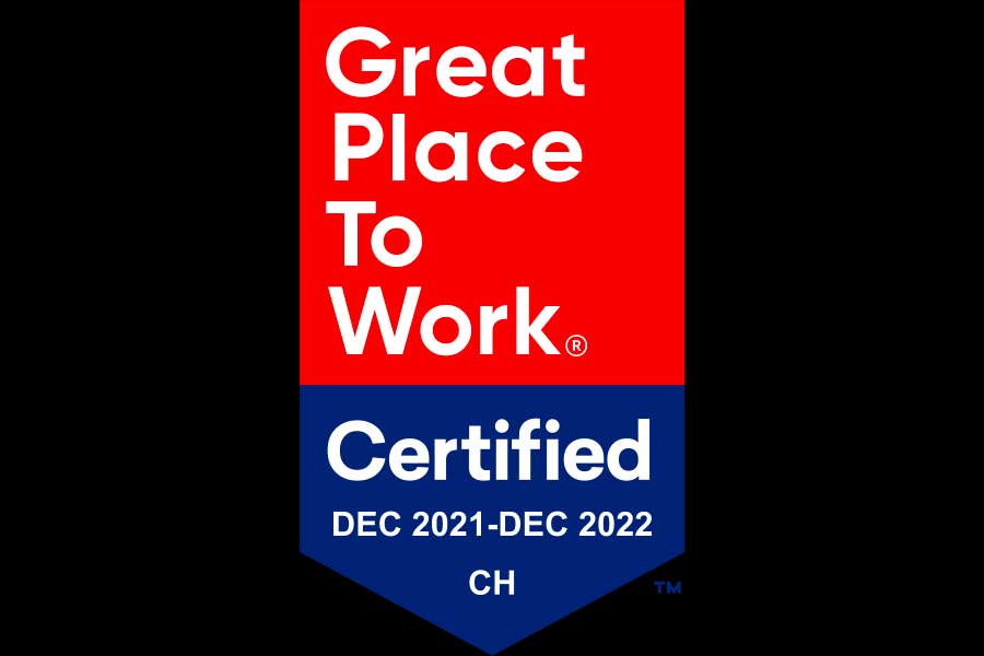 great place to work badge daes4